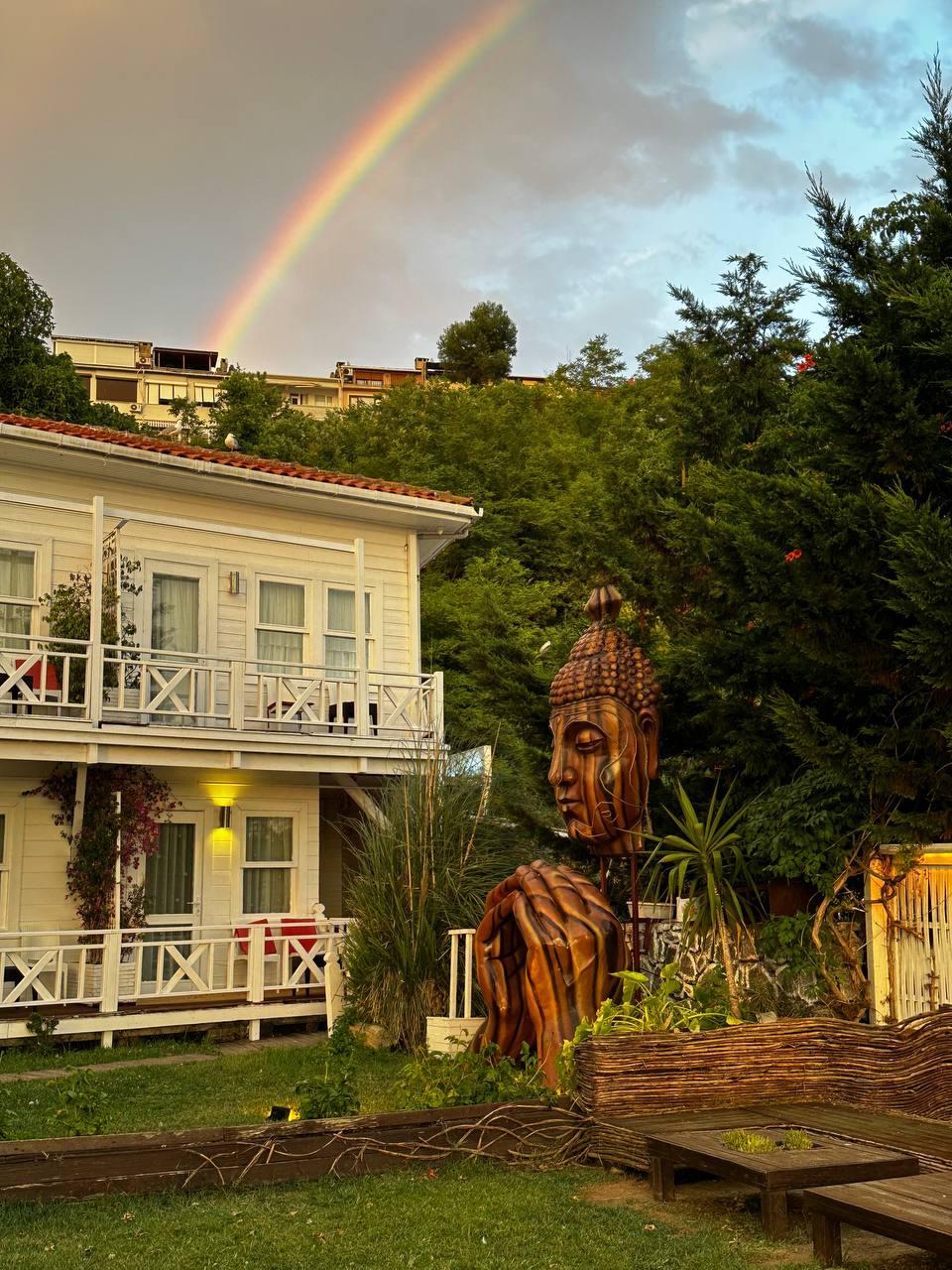 Gökkuşağı ve Buddha