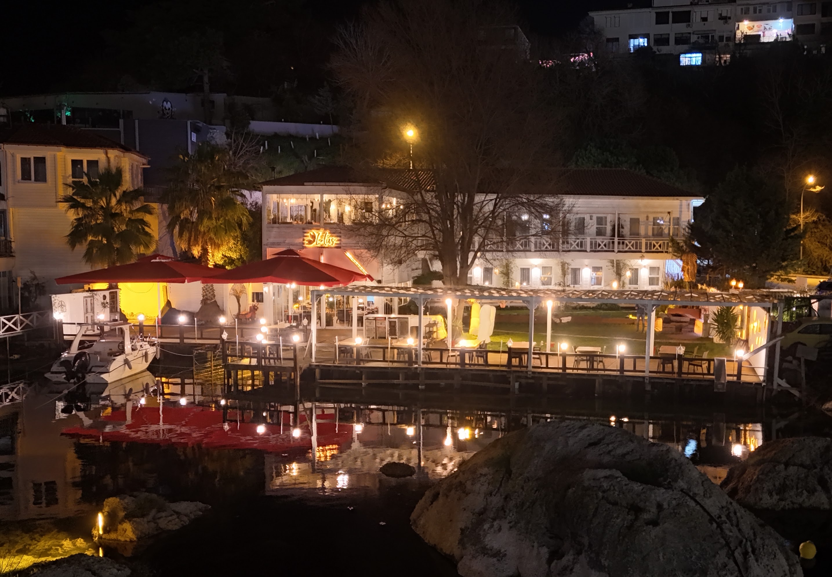 Lotus Restaurant romantik akşam yemeği Şile